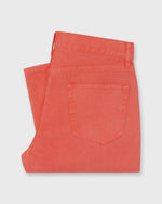 Load image into Gallery viewer, Slim Straight 5-Pocket Pant in Coral Canvas
