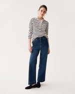 Load image into Gallery viewer, Coco 5-Pocket Jean in 2-Year Indigo Stretch Denim
