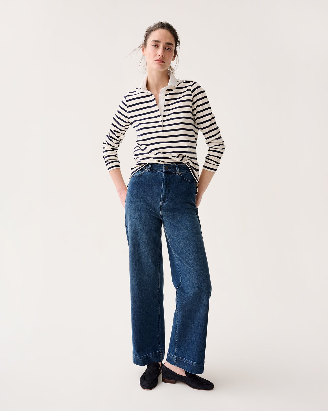 Coco 5-Pocket Jean in 2-Year Indigo Stretch Denim