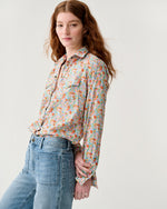 Load image into Gallery viewer, Western Shirt in Multi Leontyne Dream Liberty Fabric
