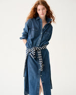 Load image into Gallery viewer, Priya Dress in 5-Year Indigo Lightweight Denim
