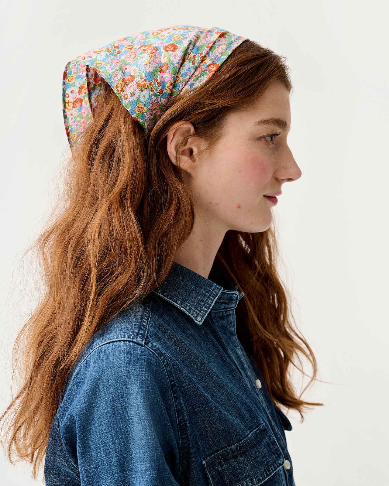 Anyway Scarf in Multi Leontyne Dream Liberty Fabric