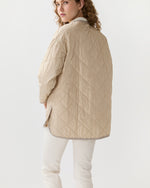 Load image into Gallery viewer, May Cashpad Jacket in Sand Nylon
