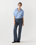 Load image into Gallery viewer, Lane Pant in Indigo Cotolino Chambray
