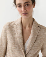 Load image into Gallery viewer, Palmer Jacket in Straw/Ivory Knit
