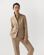 Load image into Gallery viewer, Cecile Jacket in Flax Linen Twill
