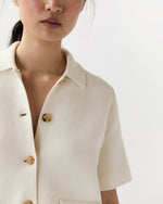 Load image into Gallery viewer, Devon Jacket in Ivory Cotton/Linen
