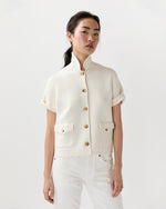 Load image into Gallery viewer, Devon Jacket in Ivory Cotton/Linen
