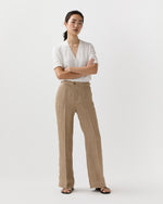 Load image into Gallery viewer, Billie Pant in Flax Linen Twill
