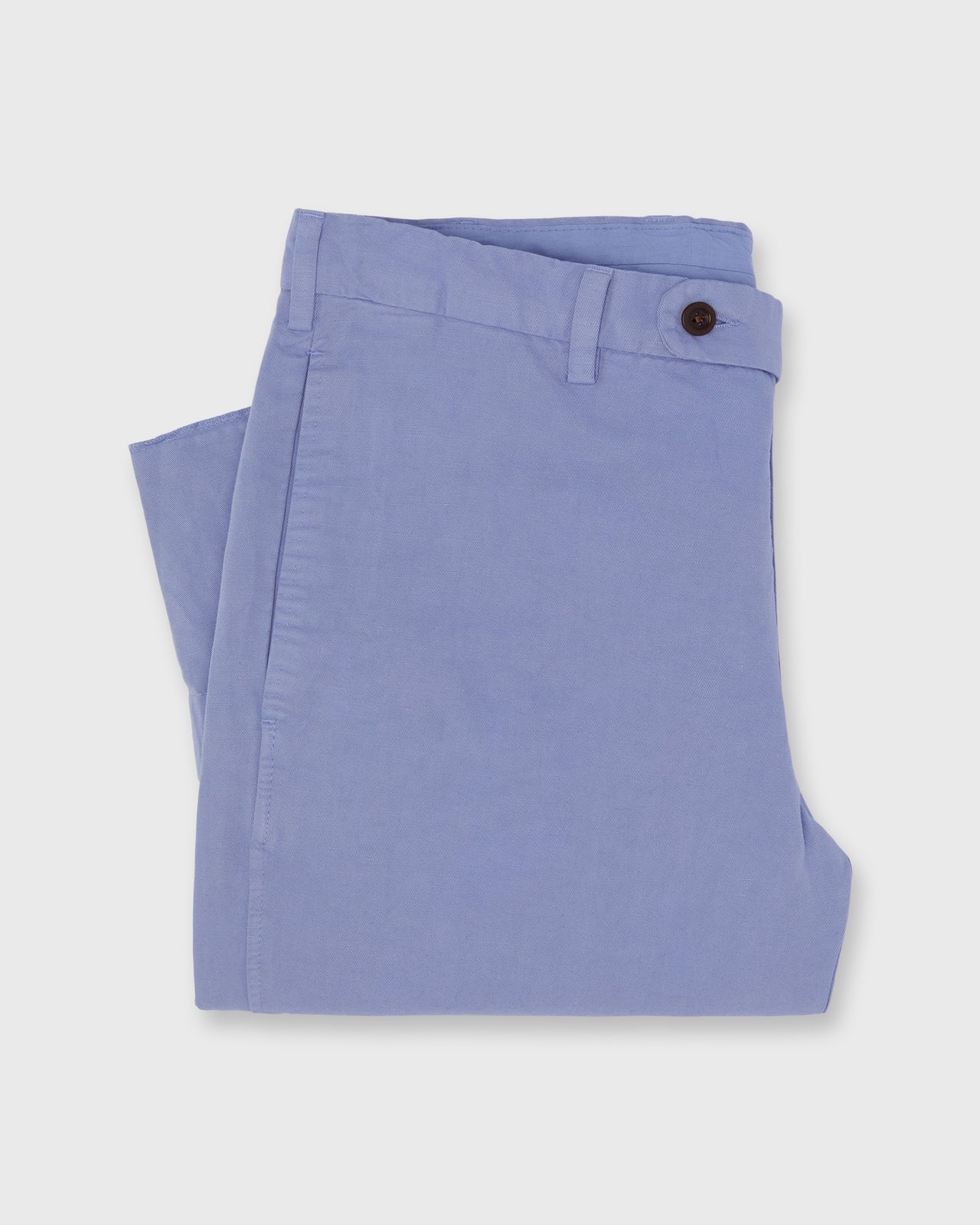Garment-Dyed Sport Trouser in Periwinkle Cotolino Twill