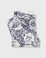 Load image into Gallery viewer, Side-Tab Sport Trouser in Navy Bahamian Hand Printed Cotton
