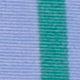 Spread Collar Sport Shirt in Sky/Teal Stripe Poplin