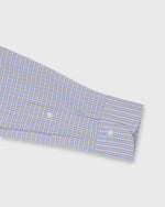 Load image into Gallery viewer, Otto Handmade Sport Shirt in Sky/Peach/White Check Poplin
