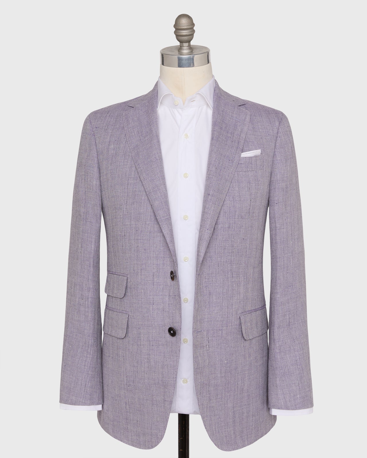 Kincaid No. 2 Jacket in Lavender Herringbone
