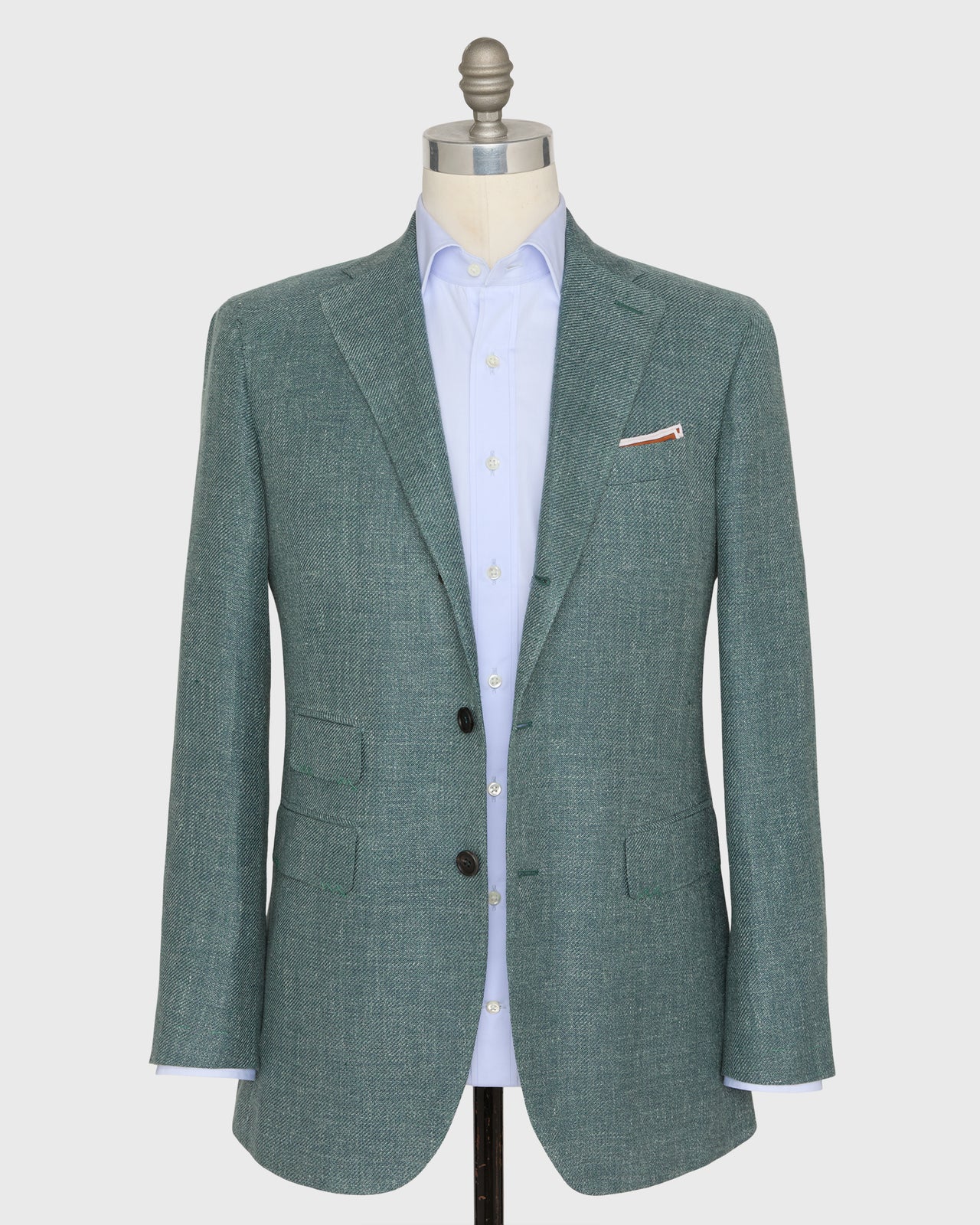 Virgil No. 3 Jacket in Lovat Hopsack
