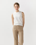 Load image into Gallery viewer, Rosie Shell in Ivory Cotton/Silk
