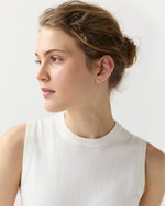 Load image into Gallery viewer, Rosie Shell in Ivory Cotton/Silk
