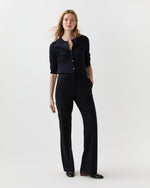Load image into Gallery viewer, Lane Pant in Navy 3-Ply Plainweave
