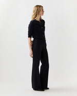 Load image into Gallery viewer, Lane Pant in Navy 3-Ply Plainweave

