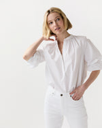 Load image into Gallery viewer, Sienna Top in White Poplin
