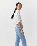 Load image into Gallery viewer, Weekender Shirt in White Cotton/Nylon Poplin
