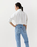 Load image into Gallery viewer, Weekender Shirt in White Cotton/Nylon Poplin
