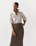 Load image into Gallery viewer, Western Shirt in Sand Poplin
