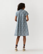 Load image into Gallery viewer, Atelier Volume Kami Dress in Blue Lizzy Liberty Fabric
