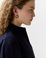 Load image into Gallery viewer, Kahlo Hoop Earrings in Gold
