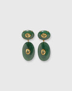 Load image into Gallery viewer, Dorothy Earrings in Green Jade

