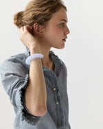 Load image into Gallery viewer, Ridge Cuff in Marbled Blue Lace
