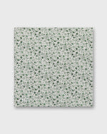 Load image into Gallery viewer, Hand-Rolled Cotton Print Pocket Square in Indigo Berry Liberty Fabric
