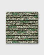 Load image into Gallery viewer, Hand-Rolled Cotton Print Pocket Square in Sun/Multi Bouquet Printed Poplin
