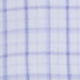 Button-Front Boxer Short in Blue Multi Check Poplin
