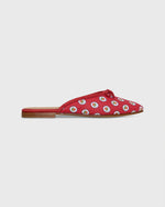 Load image into Gallery viewer, Joy Mule in Red Provençal Rustic Poplin
