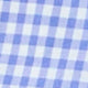 Jasmine Pajama Shorts Set in Blue Gingham Poplin