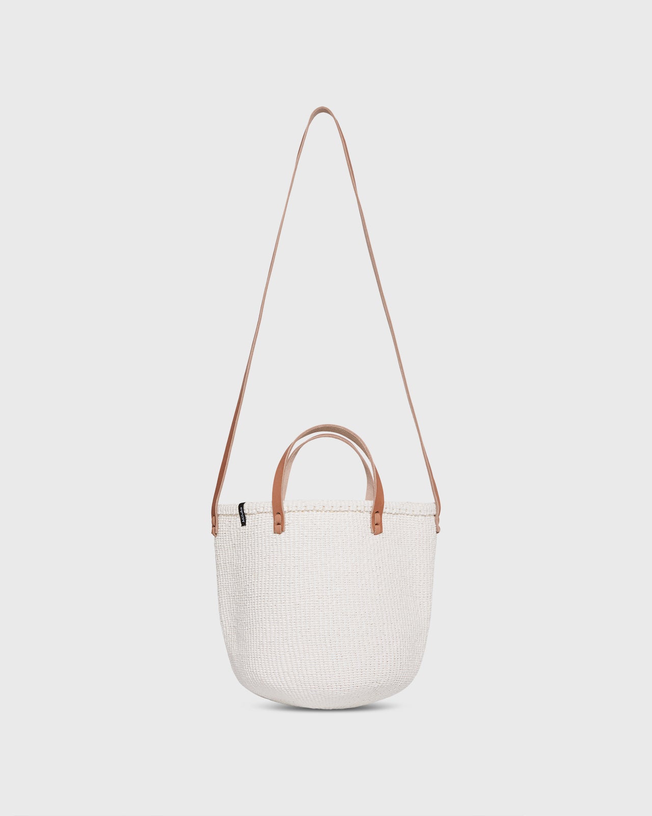 Small Kiondo Shopper Basket in White