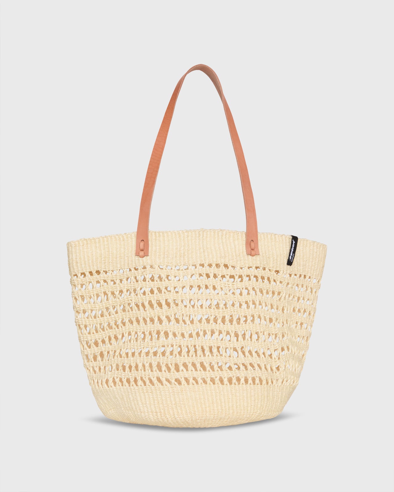 Kiondo Shopper Basket in Natural Open Weave