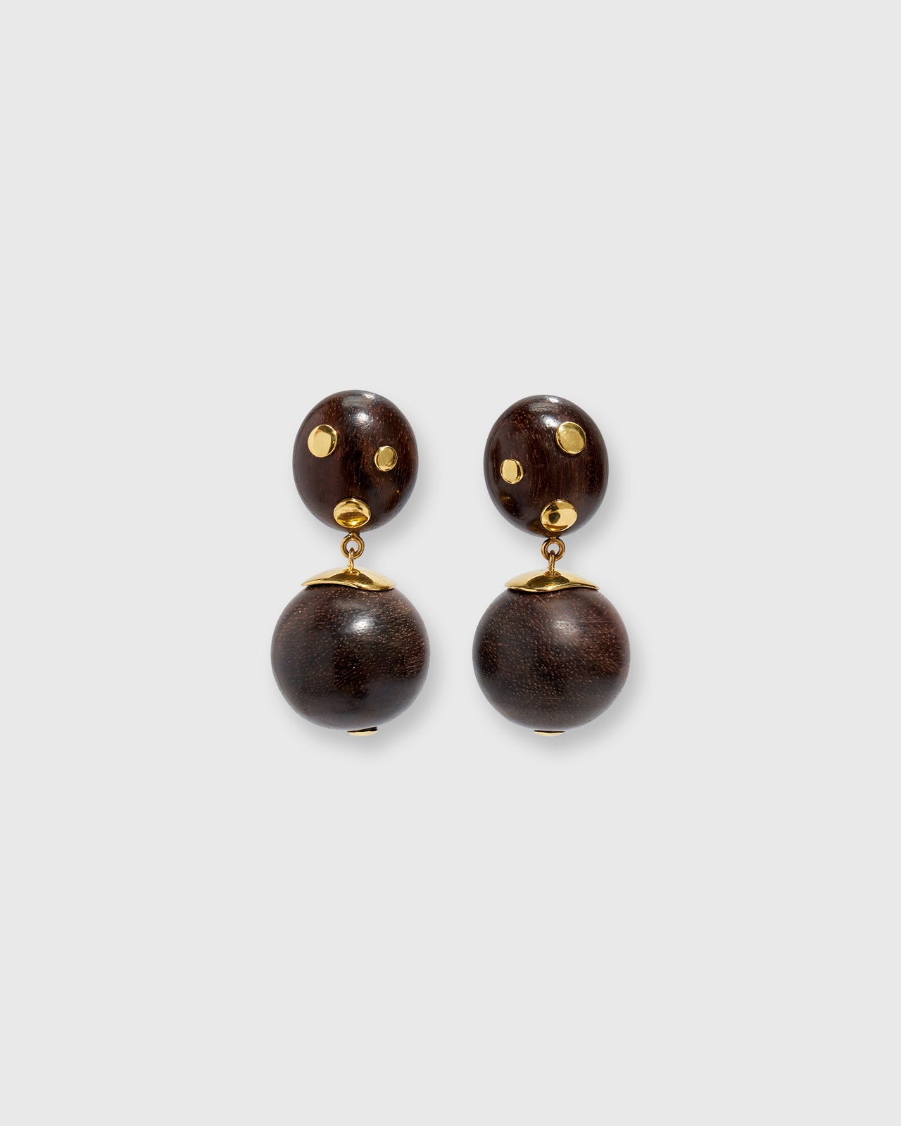 Nopales Earrings in Acacia
