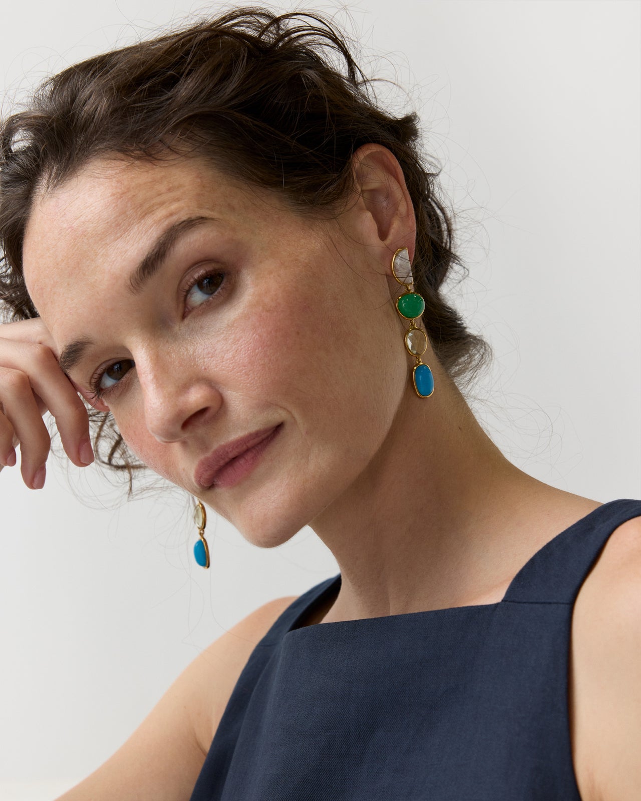 Cala Drop Earrings in Multi