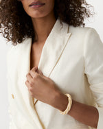 Load image into Gallery viewer, Diana Bracelet in Ivory Colored Bakelite
