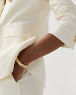 Load image into Gallery viewer, Diana Bracelet in Ivory Colored Bakelite
