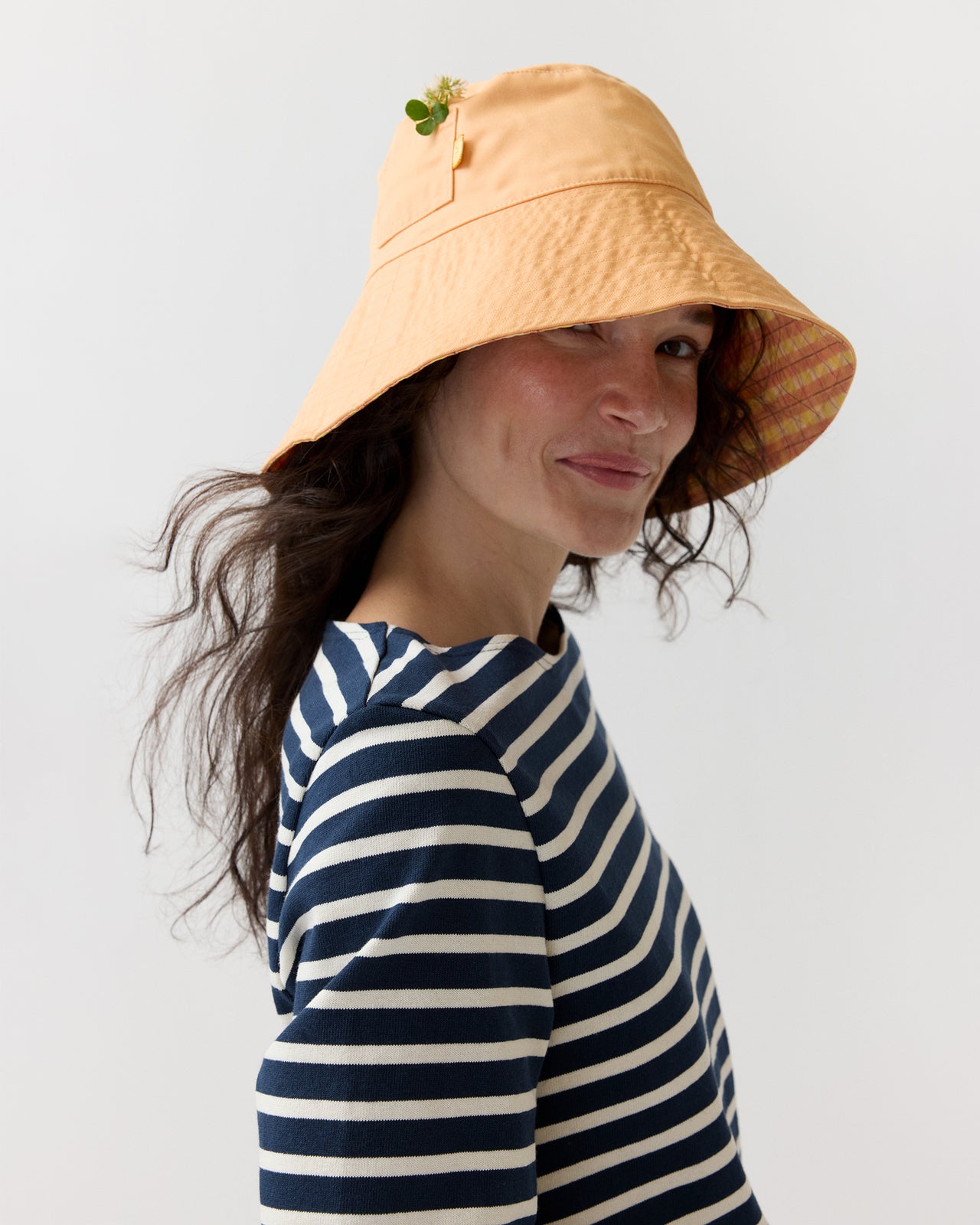 Garden Portugal Bucket Hat in Pina Colada