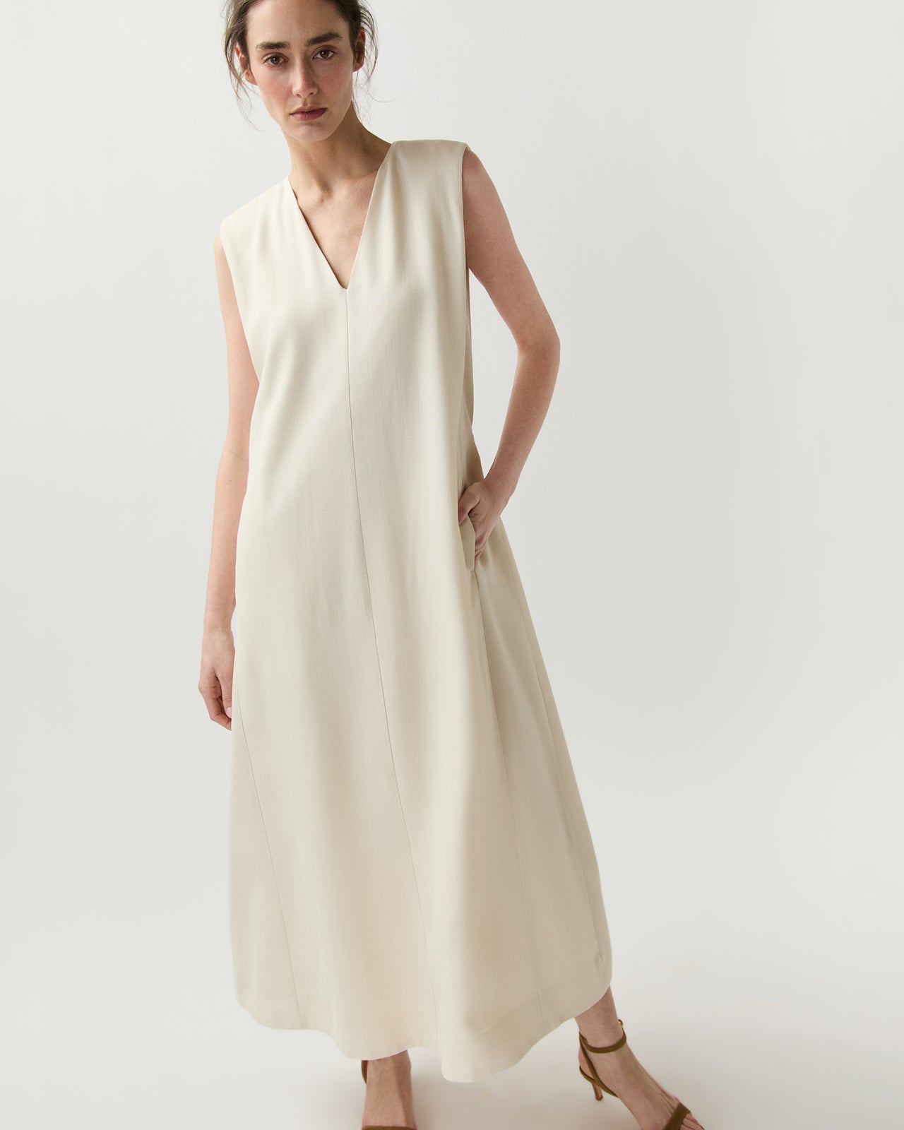 Vssad Dress in Marble