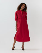Load image into Gallery viewer, Tessa Dress in Red Poplin
