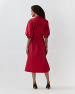 Load image into Gallery viewer, Tessa Dress in Red Poplin
