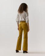 Load image into Gallery viewer, Camille Patch-Pocket Jean in Golden Rod Stretch Corduroy
