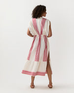 Load image into Gallery viewer, Leila Plunge Dress in Eshe Red
