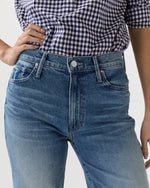 Load image into Gallery viewer, The Kick It Ankle Jean in Birds Gone Wild
