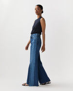 Load image into Gallery viewer, The Tux Sidestepper Sneak Fray Jean in Double Take
